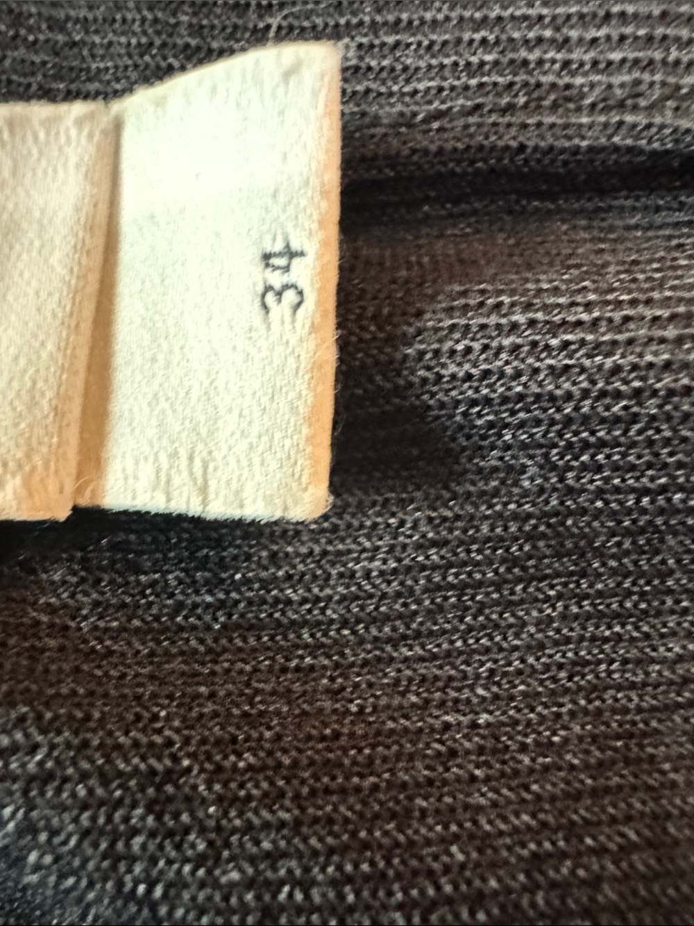 IRO Metallic Ruffled Ribbed Knit Mini Skirt. - Picture 7 of 10